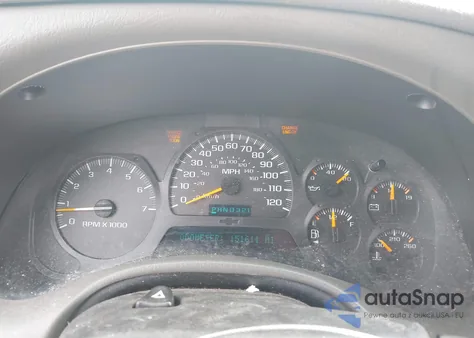 2003 Chevrolet Trailblazer Ext Lt из США, поврежденный, VIN 1GNET16P236217808